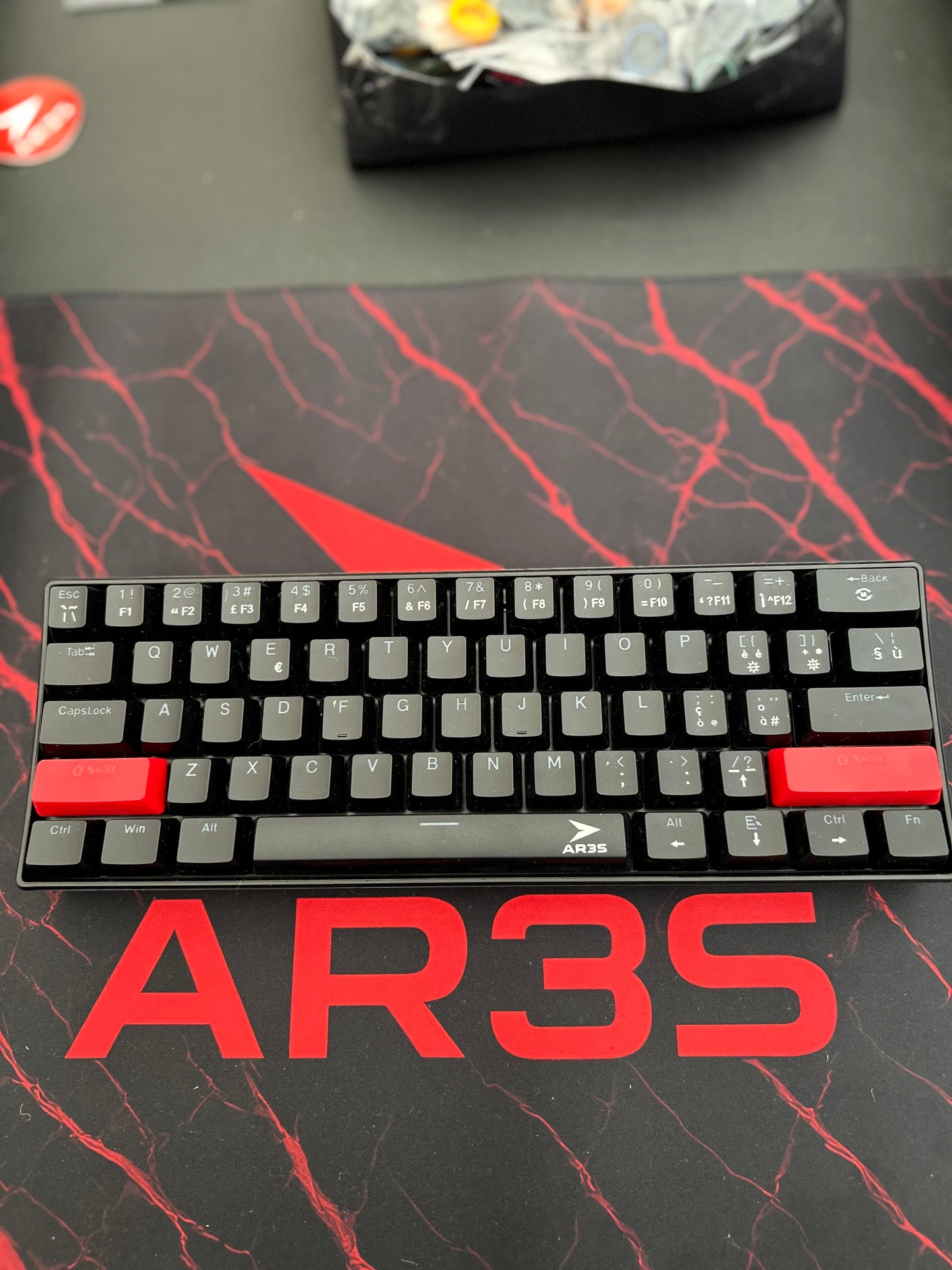 AR3S Speed Run PROTOTYPE EDITION - Mechanical Keyboard 60% Wired
