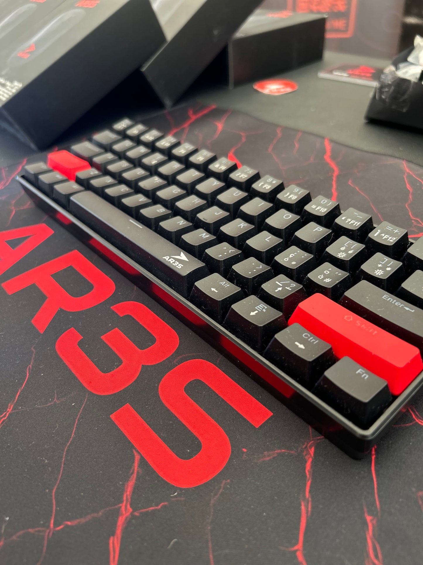 AR3S Speed Run PROTOTYPE EDITION - Mechanical Keyboard 60% Wired