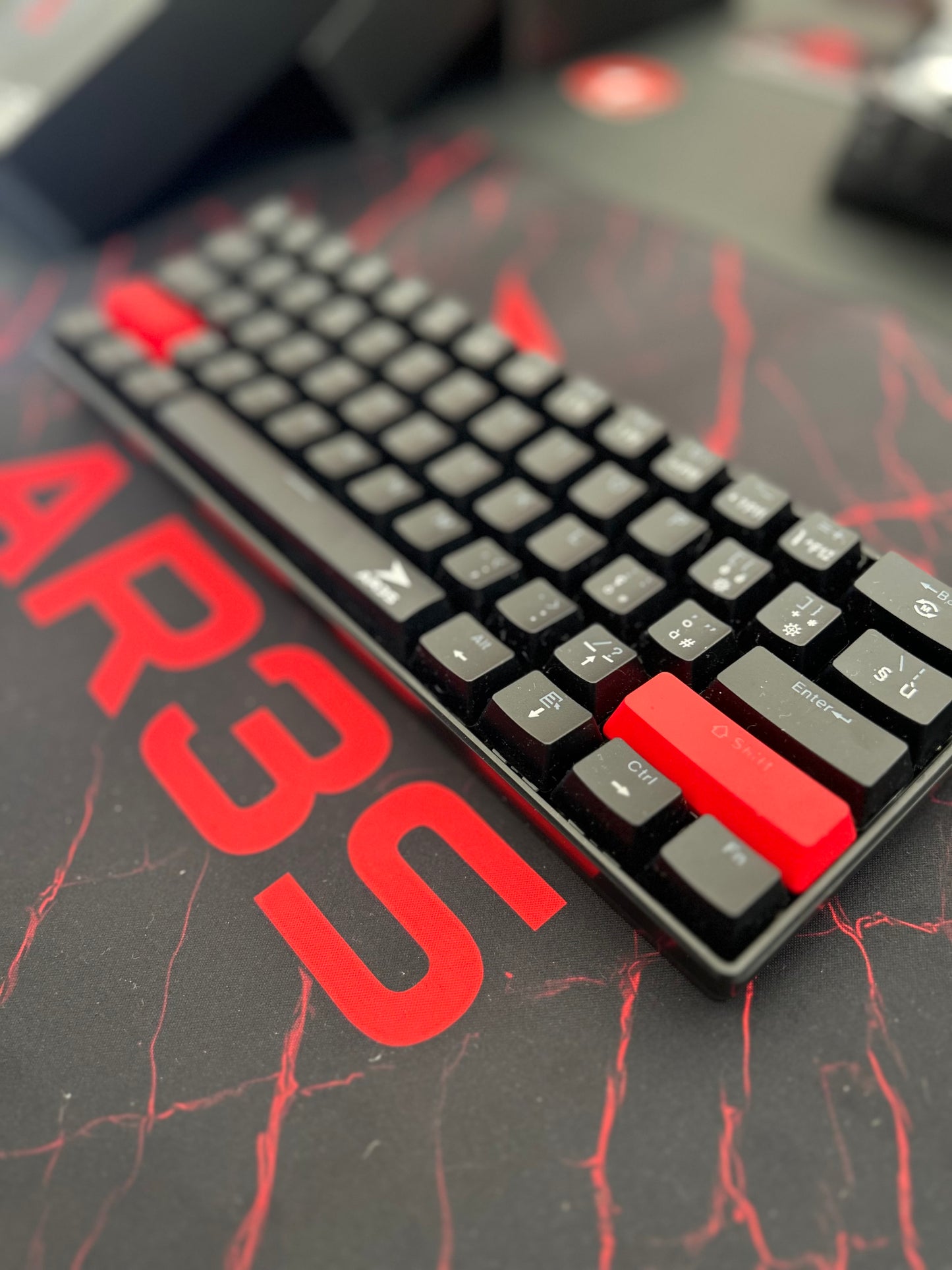 AR3S Speed Run PROTOTYPE EDITION - Mechanical Keyboard 60% Wired