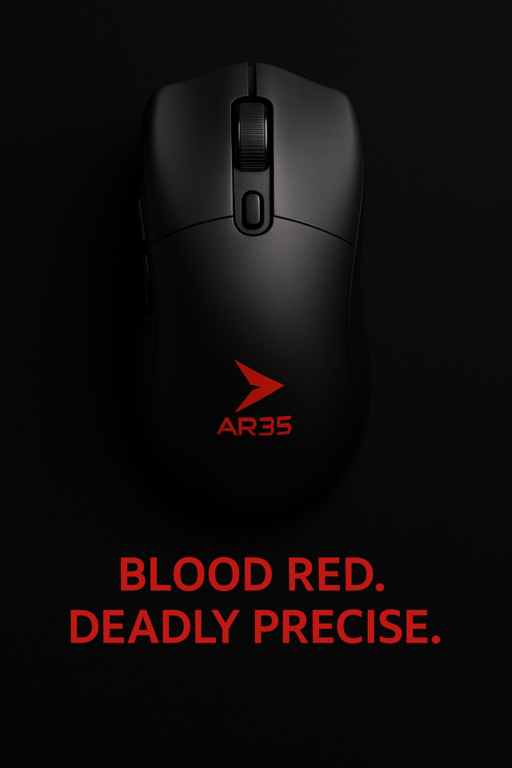 AR3S Blood Red V1 - High Perfomance Gaming Mouse