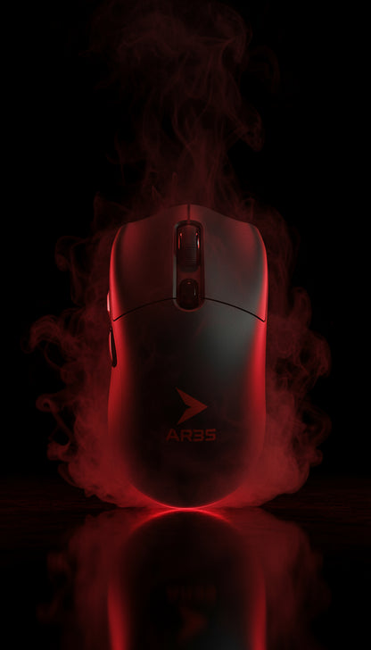 AR3S Blood Red V1 - High Perfomance Gaming Mouse
