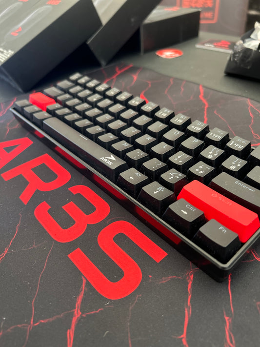 AR3S Speed Run PROTOTYPE EDITION - Mechanical Keyboard 60% Wired