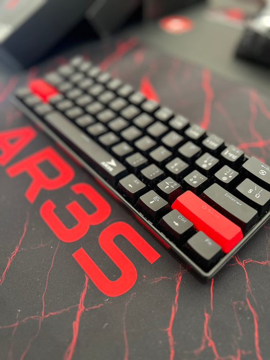 AR3S Speed Run PROTOTYPE EDITION - Mechanical Keyboard 60% Wired