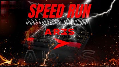 AR3S Speed Run PROTOTYPE EDITION - Mechanical Keyboard 60% Wired
