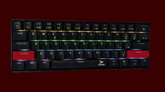 AR3S Speed Run PROTOTYPE EDITION - Mechanical Keyboard 60% Wired